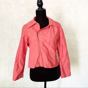 Cabi Lightweight Zipped Mauve Jacket Size M